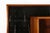Very rare A-geometrically cabinet or highboard in wood with glass shelves. Designed in the 1960s in Italy. This special...