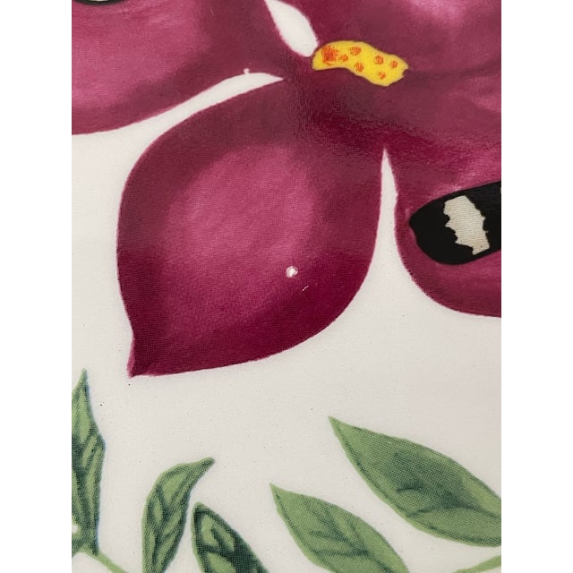 Ceramic VTG Lynn Chase Jungle Jubilee Hand Painted Dinner Plates 11 1/4" Set of 4 For Sale - Image 7 of 7