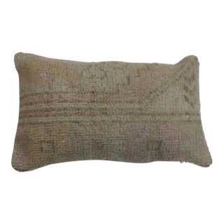 Soft Pink Oushak Pillow For Sale