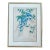 Mid-Century Japanese Woodblock Print of Wisteria Flowers by Kawarazaki Shodo For Sale