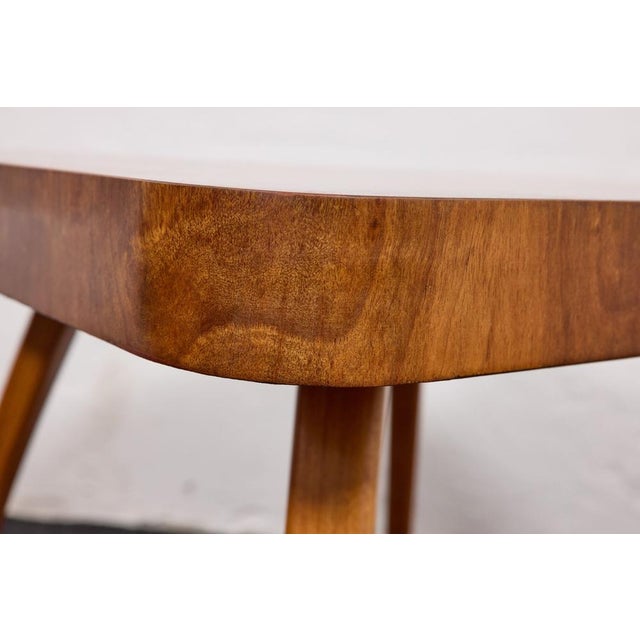 Brown H-259 Model Spider Coffee Table by Jindřich Halabala for Up Závody, 19940s For Sale - Image 8 of 17