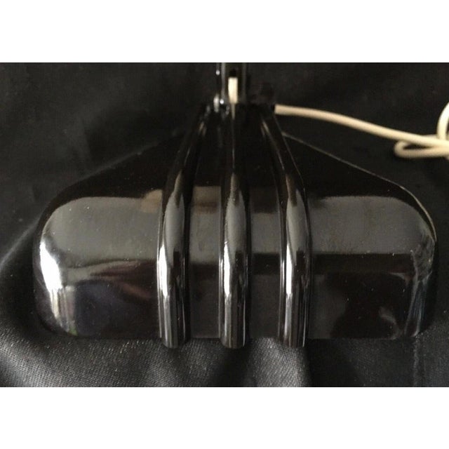 Beige Bauhaus Hanau Metal Bakelite Table Lamp with Height Adjustment, 1950s For Sale - Image 8 of 9