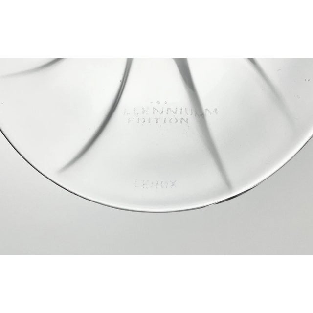 Lenox “Debut (Gold)” Crystal Fluted Champagne Glasses - Set of 8 For Sale In Dallas - Image 6 of 6