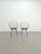 Rare metal wire chair, taller version, early edition, 1957 Designed by Cees Braakman and Adriaan Dekker for UMS Pastoe...