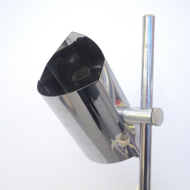 Chrome Floor Lamp, 1970s For Sale - Image 10 of 15
