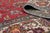 Red 1970s Vintage Persian Handmade Wool 10x13 Red Area Rug For Sale - Image 8 of 11