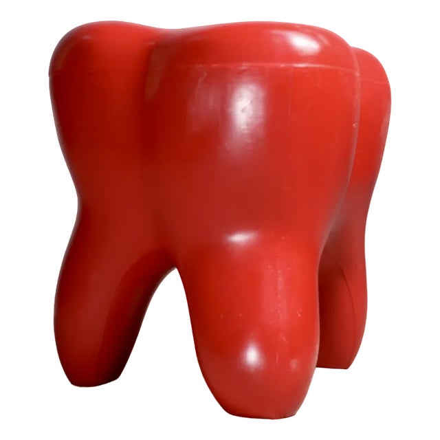 Vintage Molar Stool in Plastic, 1980s For Sale