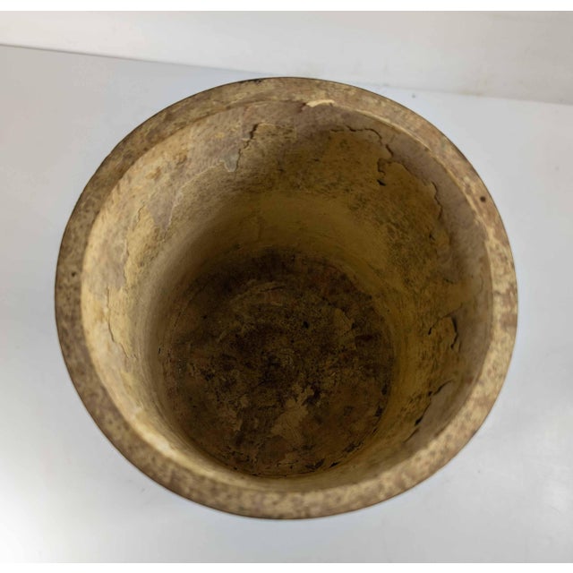 19th or 20th Century Blue Green Painted Object, Grain Measure For Sale - Image 14 of 14