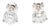 Natural 2 Carat Round Diamond 14k White Gold Screw Back Martini Stud Earring For Sale