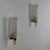 Metal Feather Murano Glass Sconces from Barovier & Toso, 1971, Set of 2 For Sale - Image 7 of 18