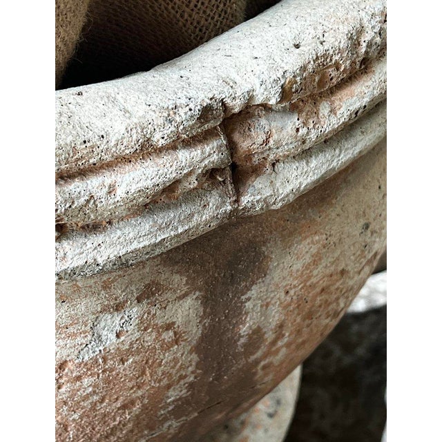 Stone Vintage Sevilla Stone Planter With Pedestal For Sale - Image 7 of 7