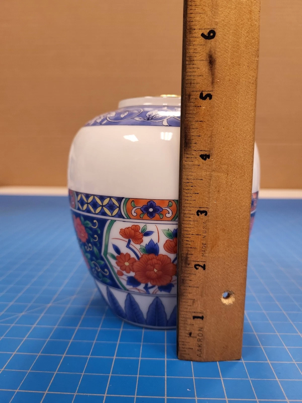 Vintage Tiffany & Co Floral Design Porcelain Japan Vase | Chairish
