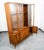 1960s Mid Century Modern Credenza China Cabeint Broyhill Brasilia Display Vintage MCM For Sale - Image 5 of 12