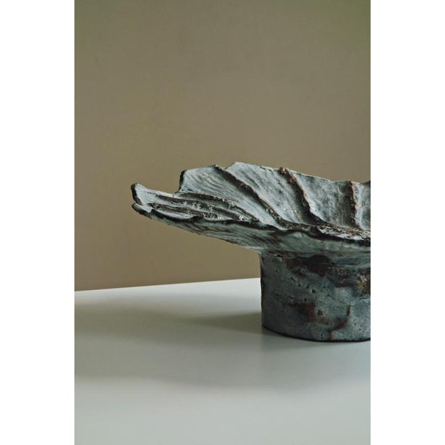 Contemporary Nénuphar I Sculptural Ceramic Piece by Antonia Maria For Sale - Image 3 of 9