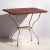 Antique Red Terrace Table, 1920s For Sale - Image 10 of 10