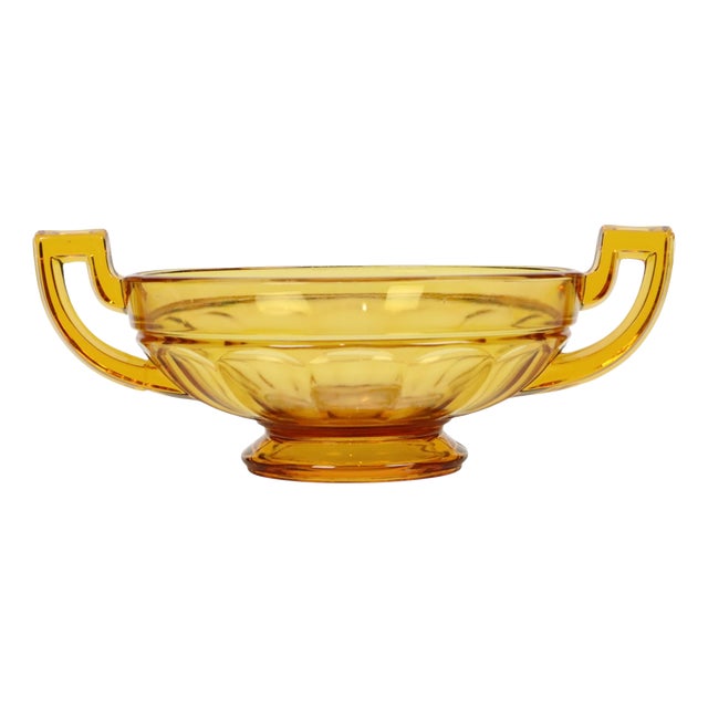 Art Deco Fruit Bowl from Val Saint Lambert, 1930s For Sale