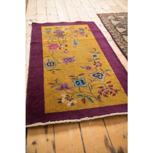 1930s Vintage Nichols Art Deco Rug 2'6" X 4'3" For Sale - Image 5 of 10