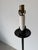 1980s Vintage Hand-Wrought Iron French Gothic / Spanish Revival Style Tripod Floor Lamps – A Pair For Sale - Image 5 of 12
