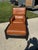 Brown Vintage Roche Bobois Leather Chair & Ottoman For Sale - Image 8 of 11