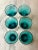 Mid-Century Modern 1960s Empoli Art Glass Cordial Glasses- Set of 6 For Sale - Image 3 of 7