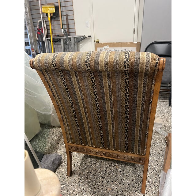 Swaim Swaim Upholstered Arm Chair For Sale - Image 4 of 5