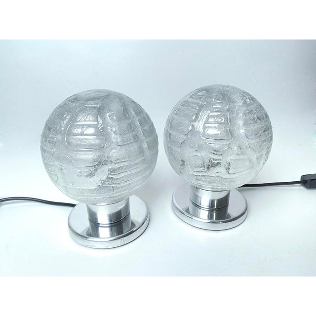 Vintage Space Age Table Lamps from Doria, 1970s, Set of 2 For Sale - Image 17 of 18