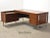 Harvey Probber Walnut & Chrome L Shaped Desk For Sale - Image 13 of 13
