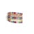 3.38 Carat Multi Color Sapphire Diamond Stackable Gold Bands Beautifully curated Stackable Bands with Multi Color...