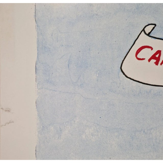 Jacques FAIZANT - 1988 International Air Show and Festival Original poster on paper, signed in the plate Good condition...