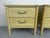 Coastal Vintage Henry Link Bali Hai Nightstands Set of 2 Original Finish For Sale - Image 3 of 11