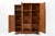 Antique French Art Deco Rosewood Vitrine Display Cabinet or Bookcase, 1940s For Sale - Image 4 of 17