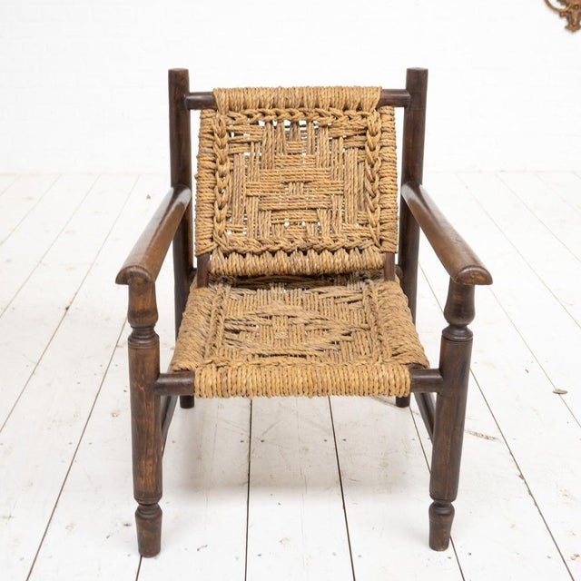 Mid-Century Modern Armchair by Audoux Minet, 1950s For Sale - Image 3 of 8