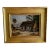 Late 20th Century Southern Homestead Landscape Oil Painting, Framed For Sale