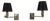 Brass Swing Arm Wall Lights, 1960, Set of 2 For Sale