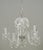 Traditional Restored Traditional Clear Crystal Five Arm Chandelier For Sale - Image 3 of 10
