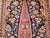 Navy Blue 19th Century Kerman Lavar Rug, Hand-Knotted Wool, Tree of Life Pattern, Navy & Ivory, 4x6 For Sale - Image 8 of 13