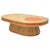 Not Yet Made - Made To Order Java Coffee Table in Tinted Rattan and Imitation Grained Leather by Popus Editions For Sale - Image 5 of 5