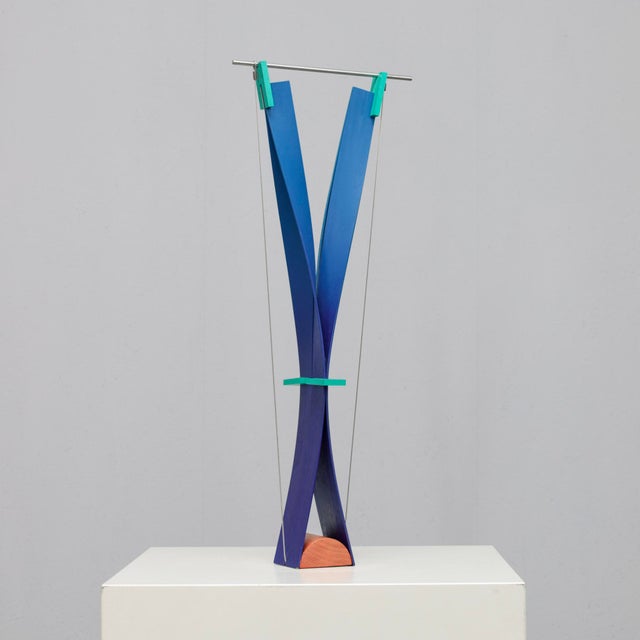 Constructivist Yo-Ga-Ga Sculpture by Henk Van Putten, Netherlands, 1990s For Sale - Image 10 of 10