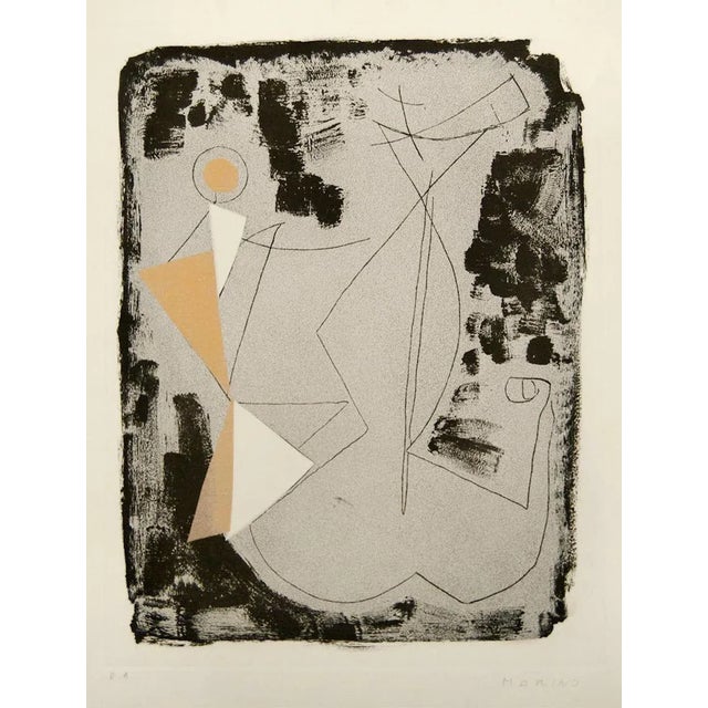 Equestrian Fossil - Original Etching by Marino Marini - 1963 1963 For Sale - Image 6 of 6