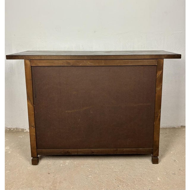 Vintage Rustic Cabinet Chest with One Drawer, 1940s For Sale - Image 10 of 11