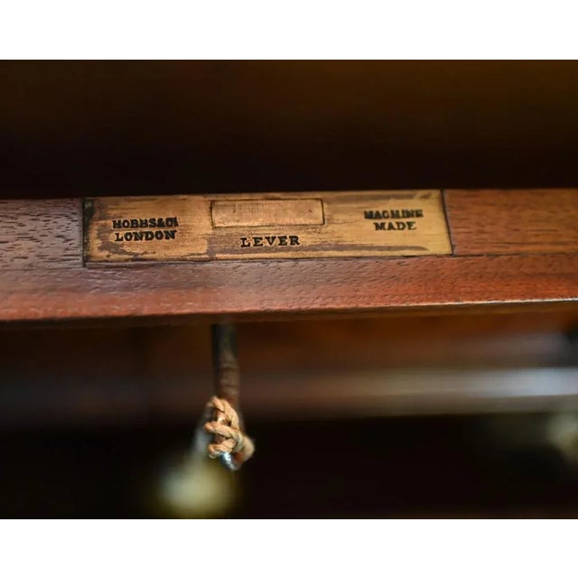 Victorian Mahogany Library Cabinet from Hobbs and Co For Sale - Image 11 of 15