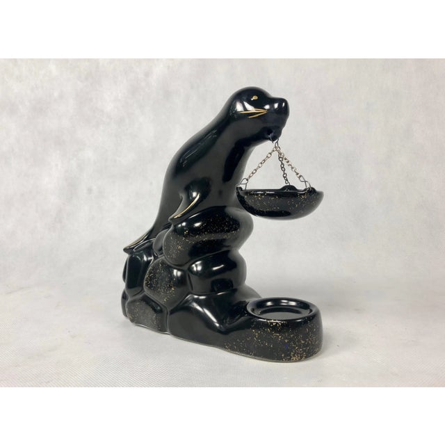 Ceramic Ceramic Seal Figure, 1950s For Sale - Image 7 of 10