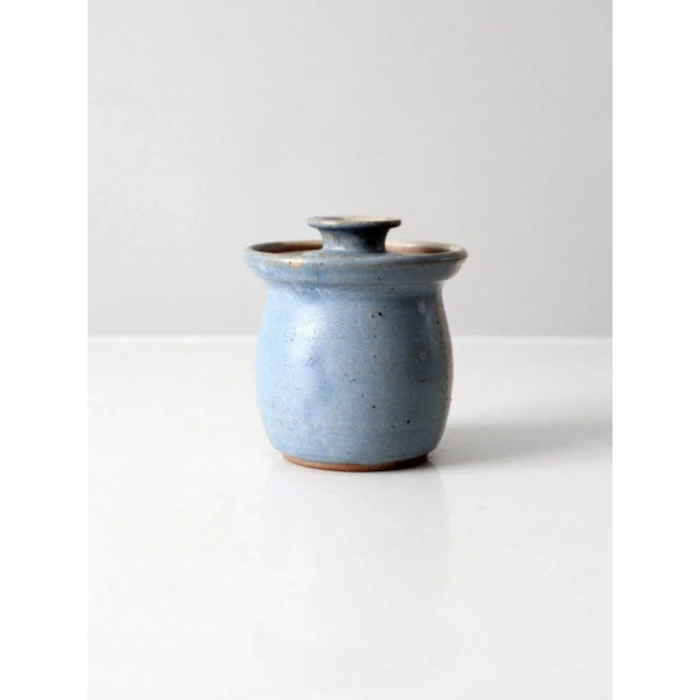 Ceramic Vintage Studio Pottery Jar For Sale - Image 7 of 11
