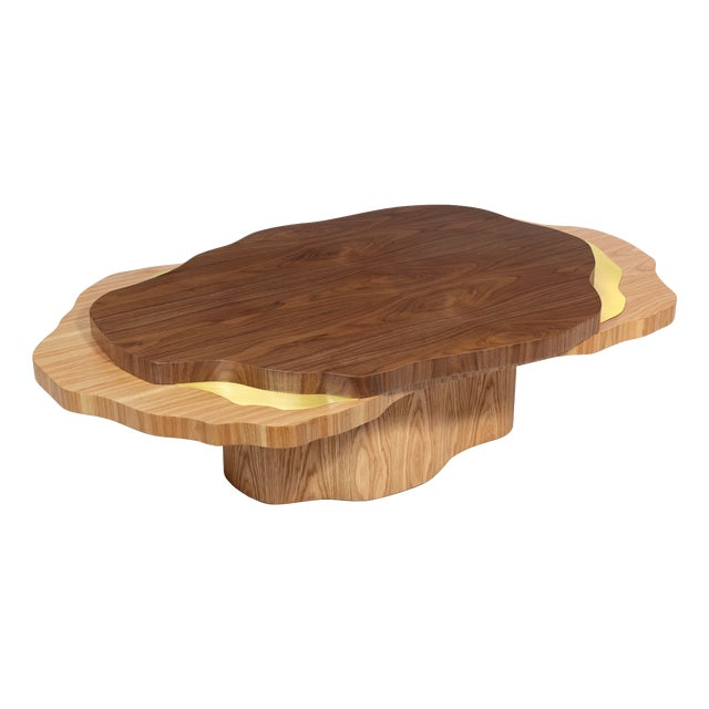 Arizona Coffee Table in Wood Veneers from InsidherLand For Sale