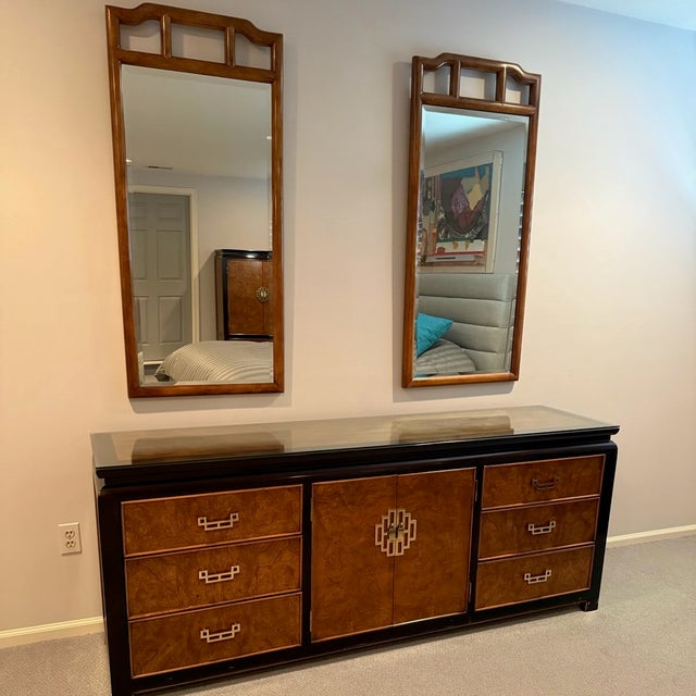 Century Furniture Chin Hua Mirror; Two Available For Sale In Washington DC - Image 6 of 6