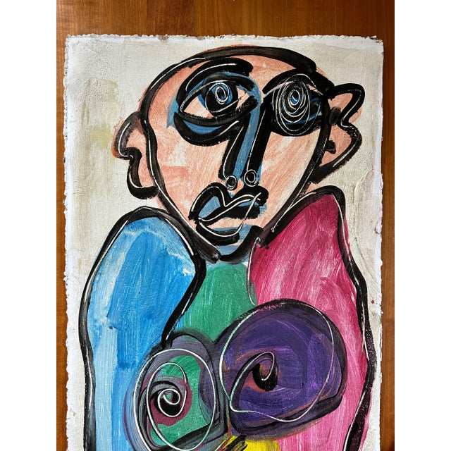 Abstract Titled Painting, Peter Keil, 1964 For Sale - Image 3 of 11