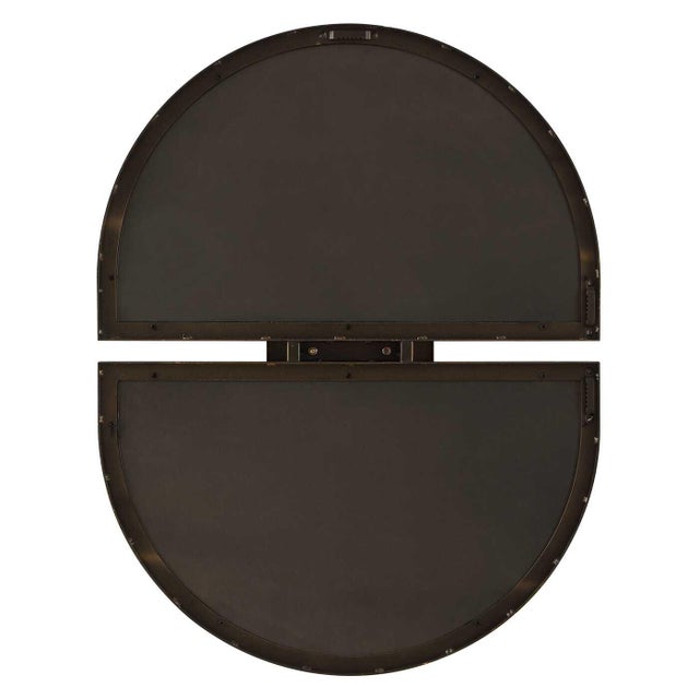 Encase Modern White Oval Mirror For Sale In Chicago - Image 6 of 6
