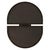 Encase Modern White Oval Mirror For Sale In Chicago - Image 6 of 6