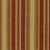 Contemporary Sample - Schumacher Edgemere Stripe Fabric in Indian Red For Sale - Image 3 of 3