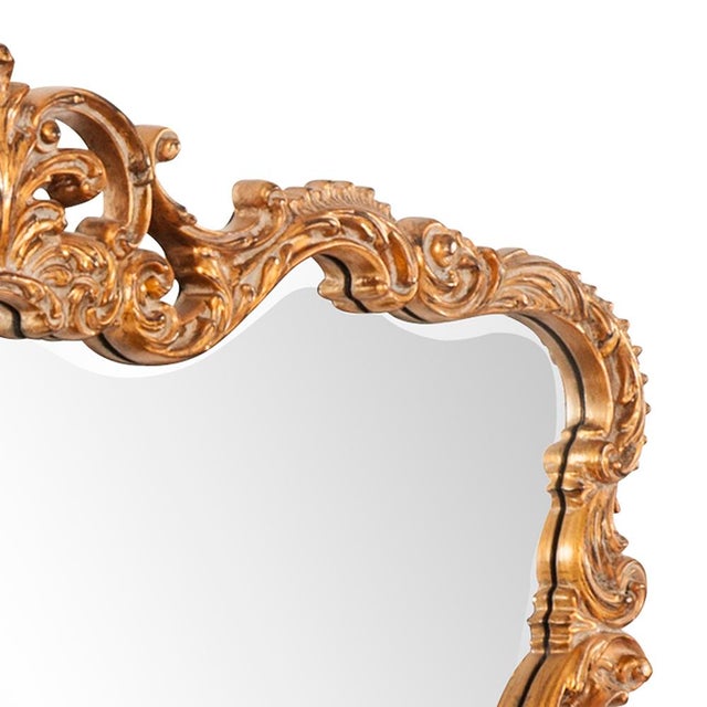 Traditional Talida Gold Mirror For Sale - Image 3 of 9